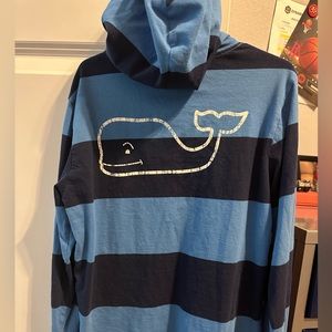 Hooded Vineyard Vines Long Sleeve Shirt. Size 7